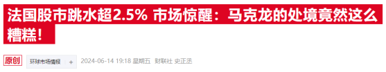 坏消息不断!欧洲主要股市多数下挫 法国股指抹平年内涨幅